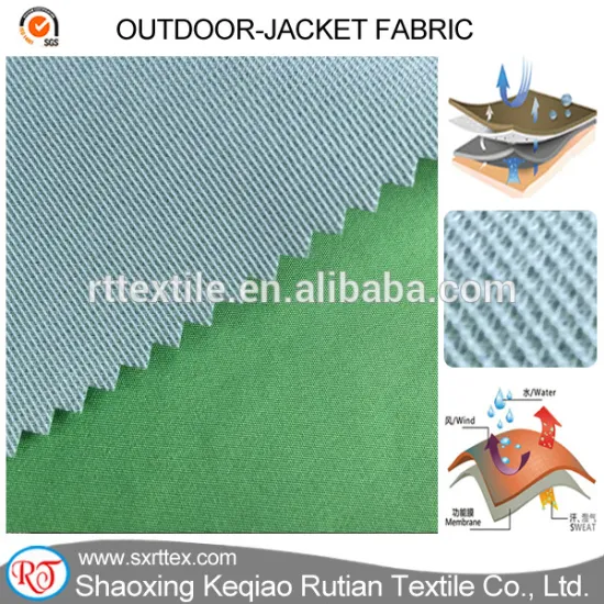 TPU laminated breathable waterproof outdoor jacket fabric for hunting