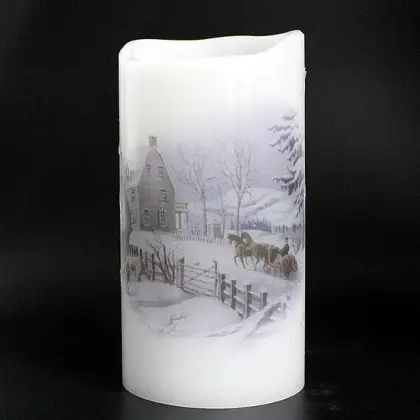 Home Collection Flameless LED Candle Fountain