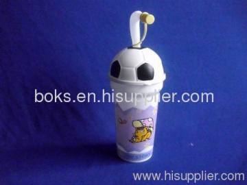 500ml Kunststoff Kinder Wasser Cup mit Stroh