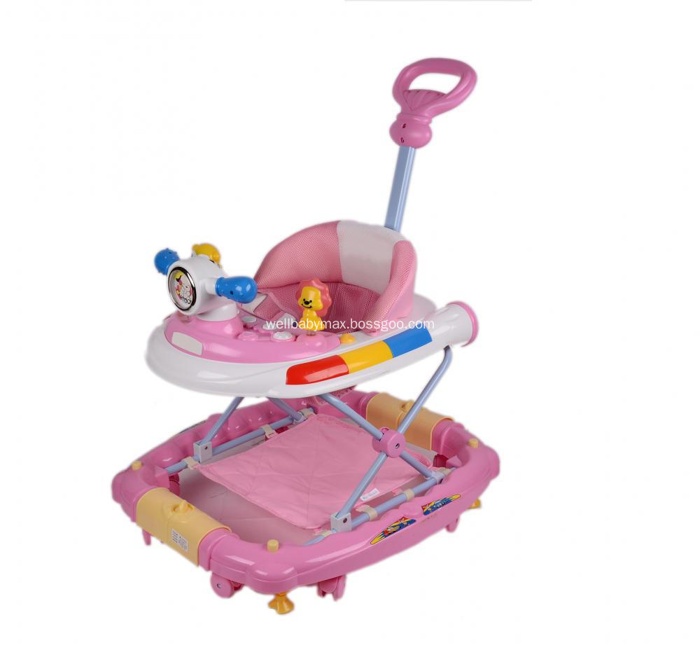 Multi-functional baby walker
