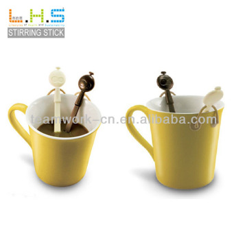 Plastic Funny Coffee Stirrer