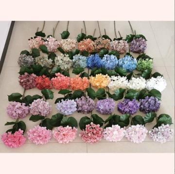Hot Sale Real Touch Hydrangea Artificial Flowers for Home Decor