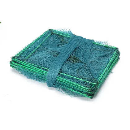 Fisherman's Choice: New Design Folding Fishing Trap Nets, Perfect for Crab, Lobster, Shrimp & More