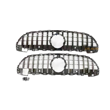 تصميم جديد W206 Grille Pumper GT Mesh Grill لفئة Mercedes Benz C