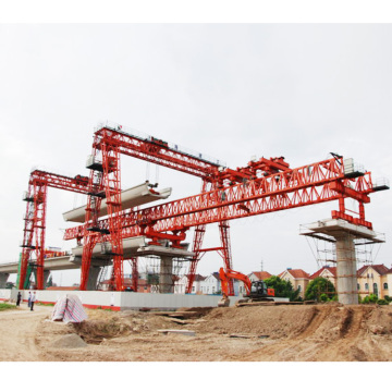 400 Ton Segmental Bridge Erecting Machine: Concrete Beam Launcher Crane