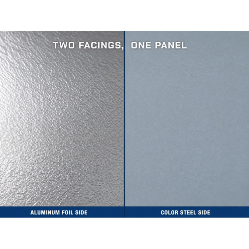 color steel and aluminum foil PU panel