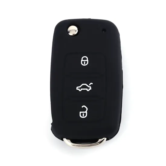 3 Silicone Car Key Bag For Volkswagen