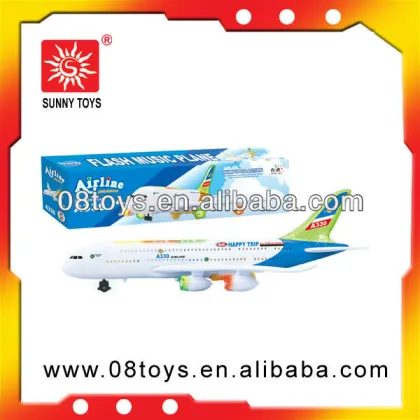 Battery operated toy plane