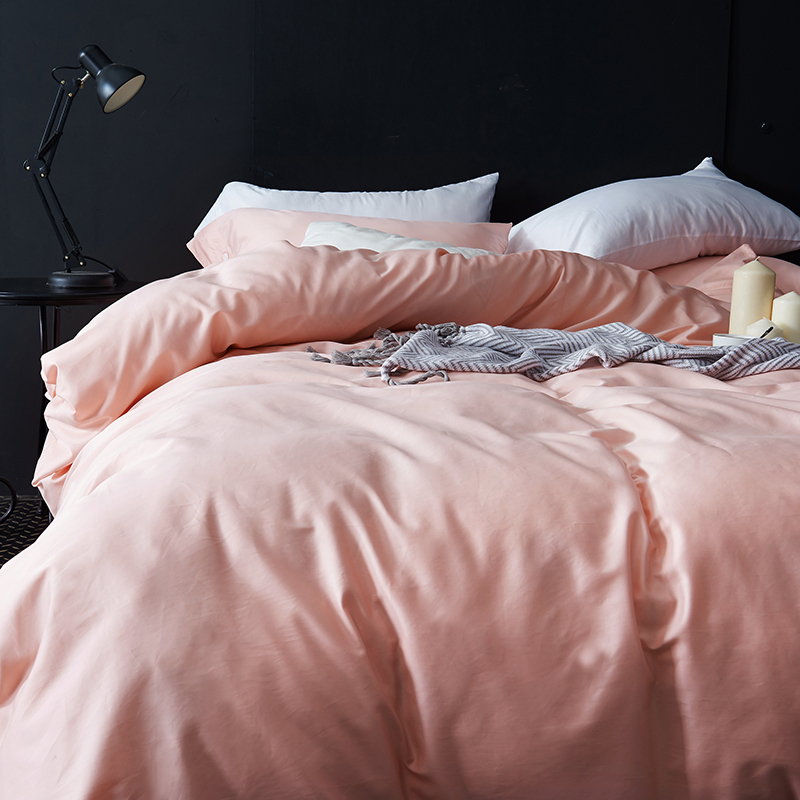 Quilt cover home bed solid color bedding sets