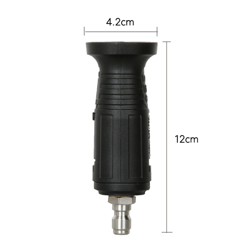 Hochwertiger rotierender Dirt Blaster Turbo -Düse mit 1/4 "Schnelleinlösungsstecker -Stecker