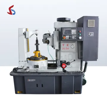 4 Axis CNC Hobbing Machine YK3150E for Chain Wheel Gear