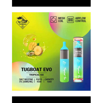 Tugboat Evo 4500 Puffs descartável pod