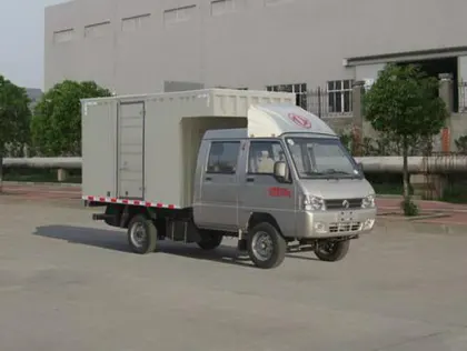 Dongfeng Gasoline/NGBi-Fuel Engine Doule Cabin Van Truck