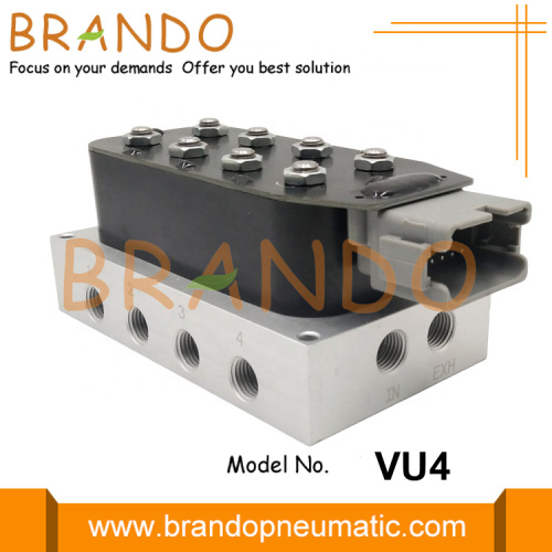 VU4 Bloque de válvula solenoide de suspensión neumática de 1/4 &#39;&#39;