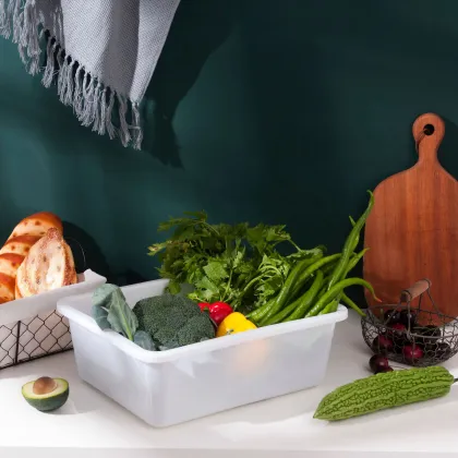 Food box with lid storage box