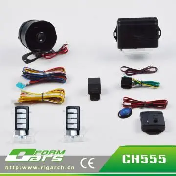 12V universal avital car alarm systems with two remotes