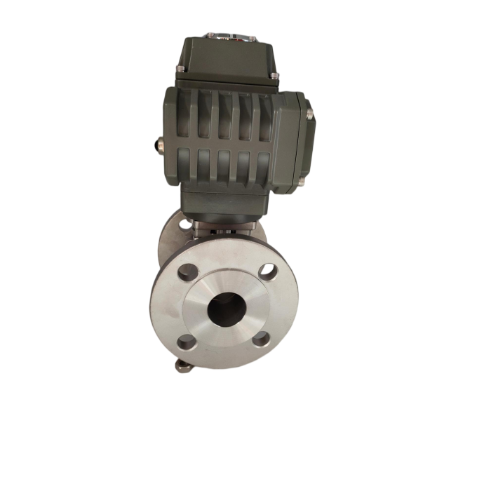 Van bi mặt bích điện