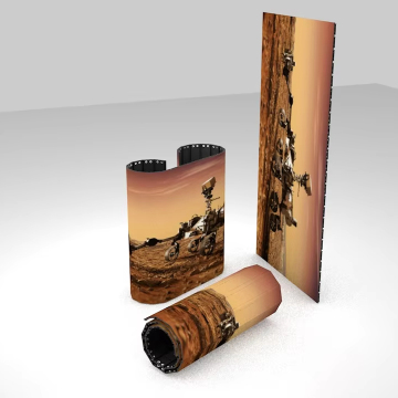 Schermo rotolabile a LED personalizzato per pareti e display video interni