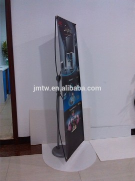 Free Design Durable Quality Vertical Advertising Banner Stand Exhibition Stand