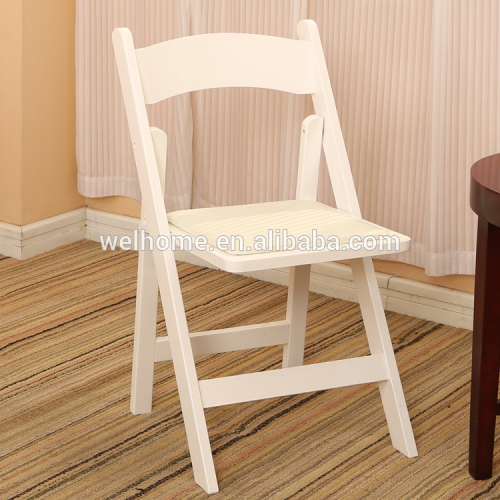 solid wood folding chair for wedding