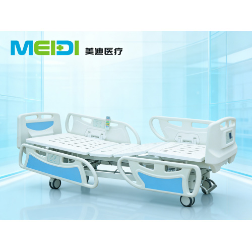 6-Function Electric Hospital Bed with Weight Scale Function, Multifunctional Nursing Bed