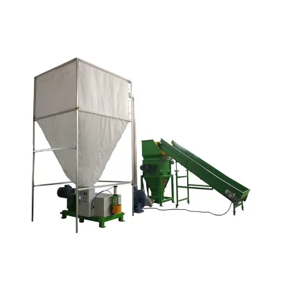 Low-Cost High-Safety Waste Plastic XPS Styrofoam Melting Machine