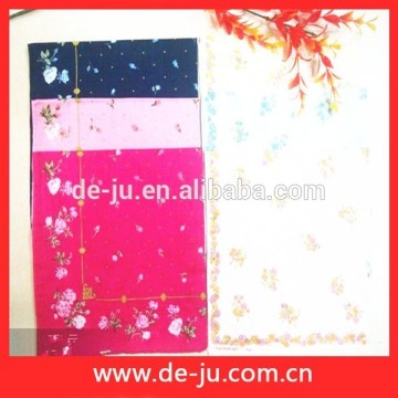 Embroidered Printing Pattern Promotion Handkerchief Folding