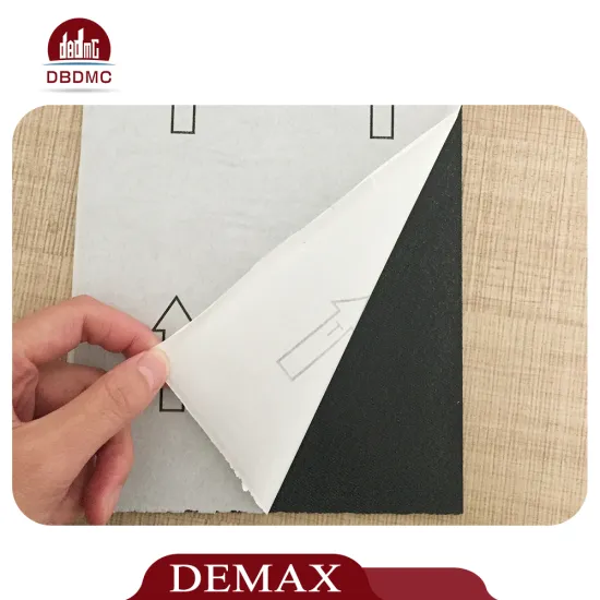 Waterproof luxury vinyl floor tiles self stick