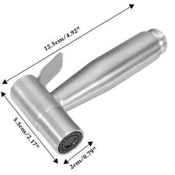 Accesorios de inodoro coloridos Gire para cambiar la forma del agua para ajustar el tamaño del bidé spray shattaf