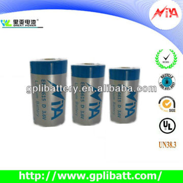 lithium thionyl chloride 19ah battery er34615