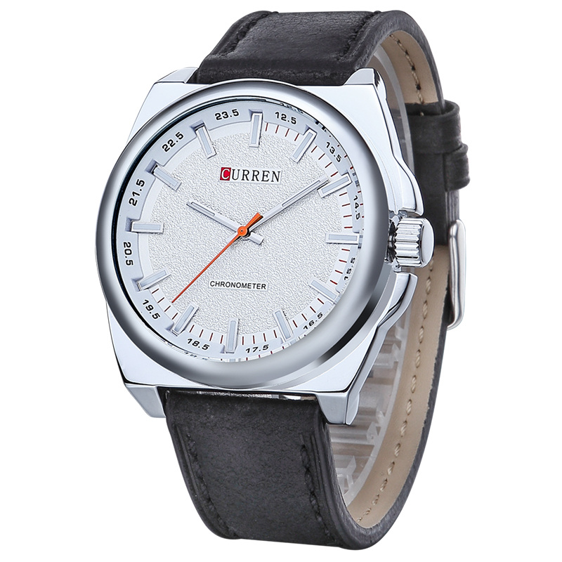Big Dial Real Leather Quartz Watch men Big Dial Real Leather Quartz Watch men