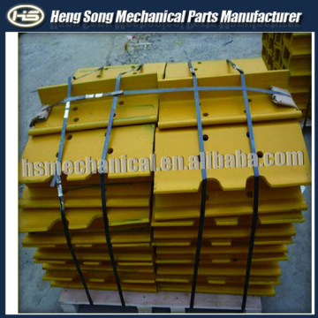 High Quality Excavator triple track shoe track pad in stock