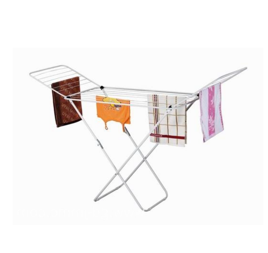 Foldable stainless steel drying rack