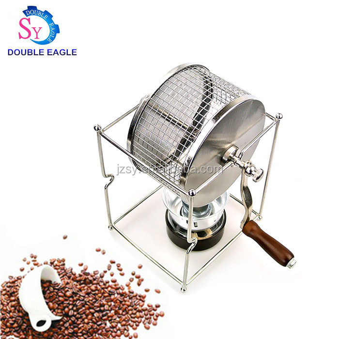 Stainless Steel Coffee Bean Roaster with Burner Machine