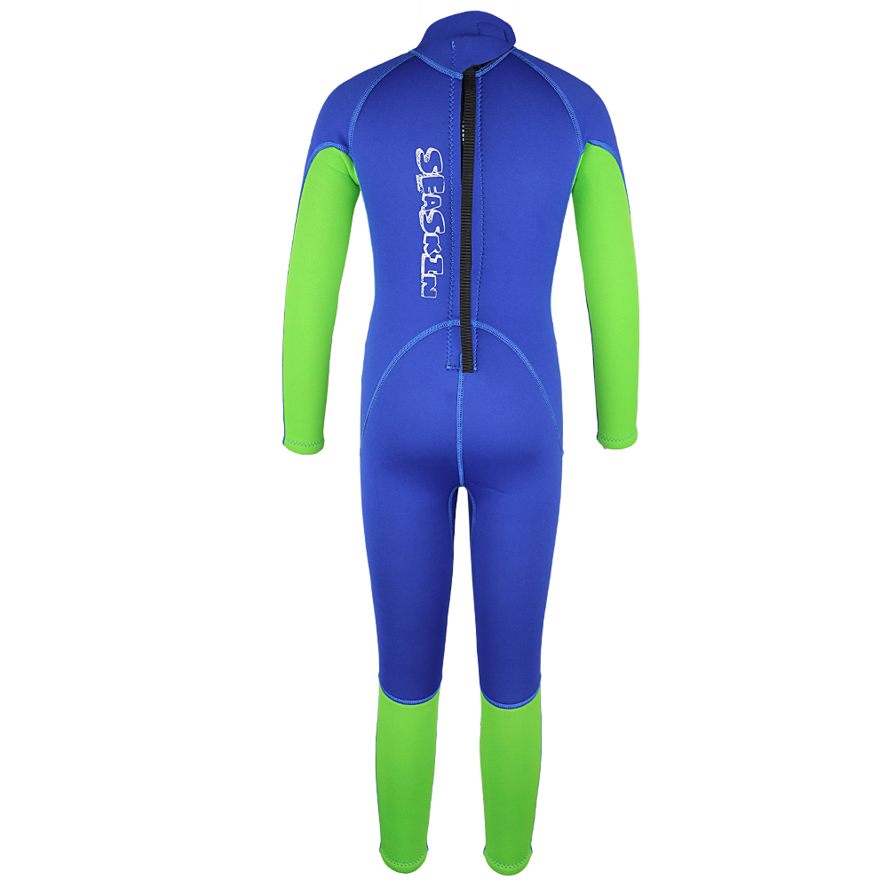 Seaskin Blue: 1,5 mm duikpak met volledige wetsuit