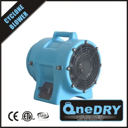 8 inch cyclone plastic electric small blower fan