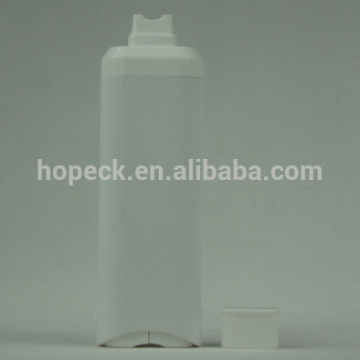 Rectangle Shape SAN Dual Chamber Bottle