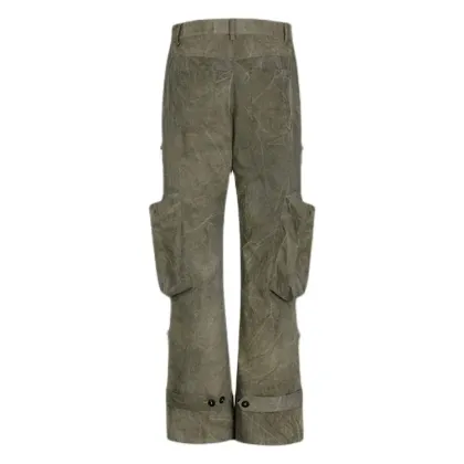 Mens Trousers Casual Cargo Pants