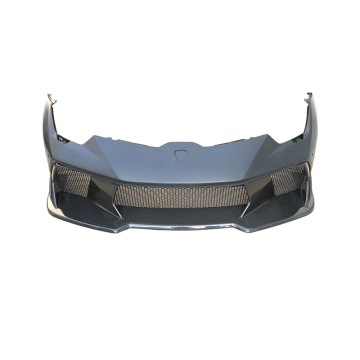 Vorstein Style Dry Partial Carbon Fiber Front Bumper for Lambo Huracan LP610 LP580