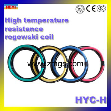 High Temperature Resistance rogowski coil HYC-H used in water or oil