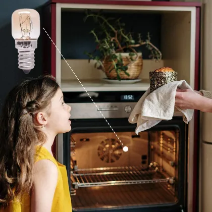 High temperature resistant oven light bulb