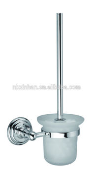 bathroom accessories zinc alloy toilet brush holder/chrome plated