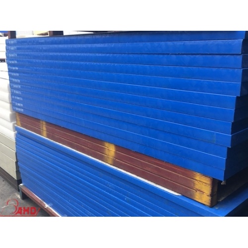 Feuille de plastique polyamide PA6 extrudé de couleur bleue