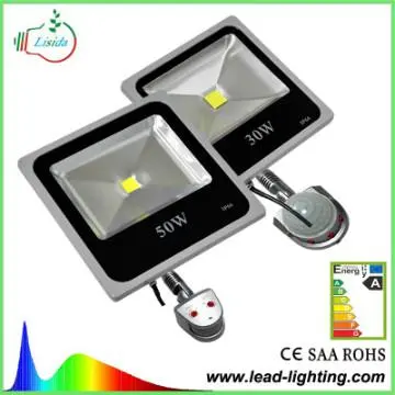 50W LED Flood Light with SmartSens  4000Lm