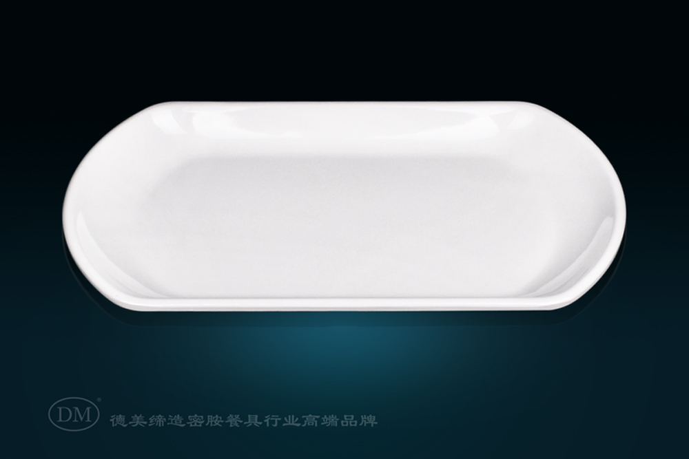 9.8 Inch Melamine Oval Shape Plate