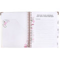 Spiral bindende A4 Wedding Planner Book Organizer notebook