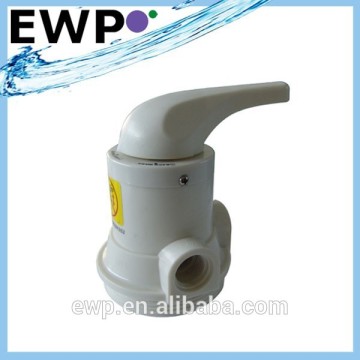 Plastic manual filter water valve