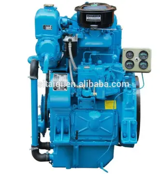 China Nantong 2 Cylinders Small Marine Diesel Engine 30.2 kW