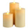 Battery Powered Moving Flame Led Wax Flameless Candles