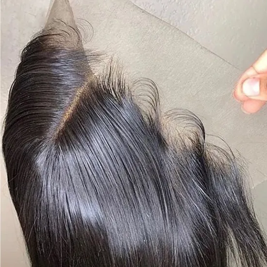 Yeswigs Raw Brazilian Virgin Straight Human Hair Hd Full Transparent Lace Frontal Wig Vendor 360 Lace Fornt Wig For Black Women